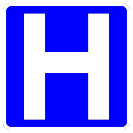 Sign Solutions Usa 24 in Height, 24 in Width, Aluminum, Square DUS08HWT2424D9-2